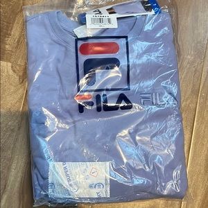 FILA Ladies' French Terry Crewneck, purple，large